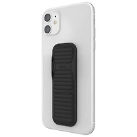 CLCKR Universal Cell Phone Grip & Stand - Pebbled Black