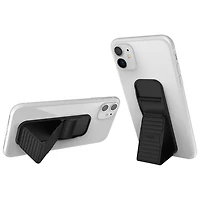 CLCKR Universal Cell Phone Grip & Stand - Pebbled Black