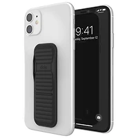 CLCKR Universal Cell Phone Grip & Stand - Pebbled Black