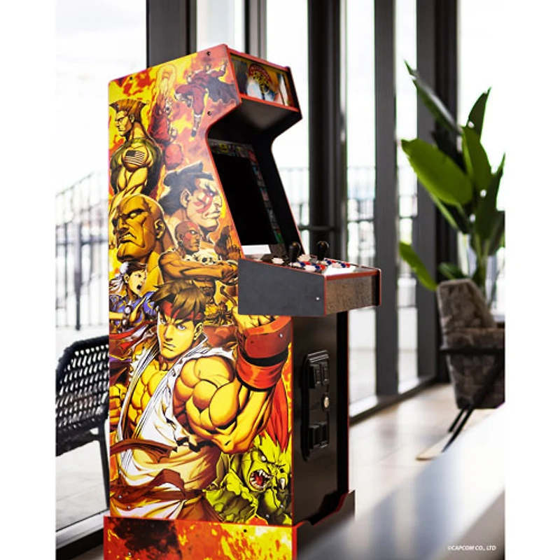 Borne d'arcade Street Fighter II édition 35e anniversaire d'Arcade1Up