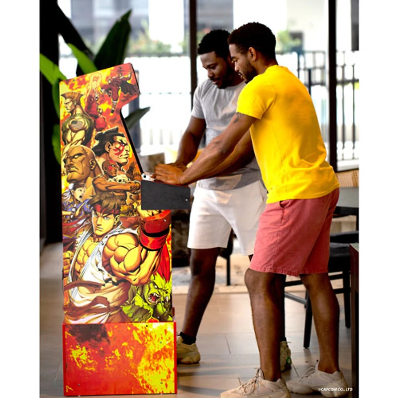 Borne d'arcade Street Fighter II édition 35e anniversaire d'Arcade1Up