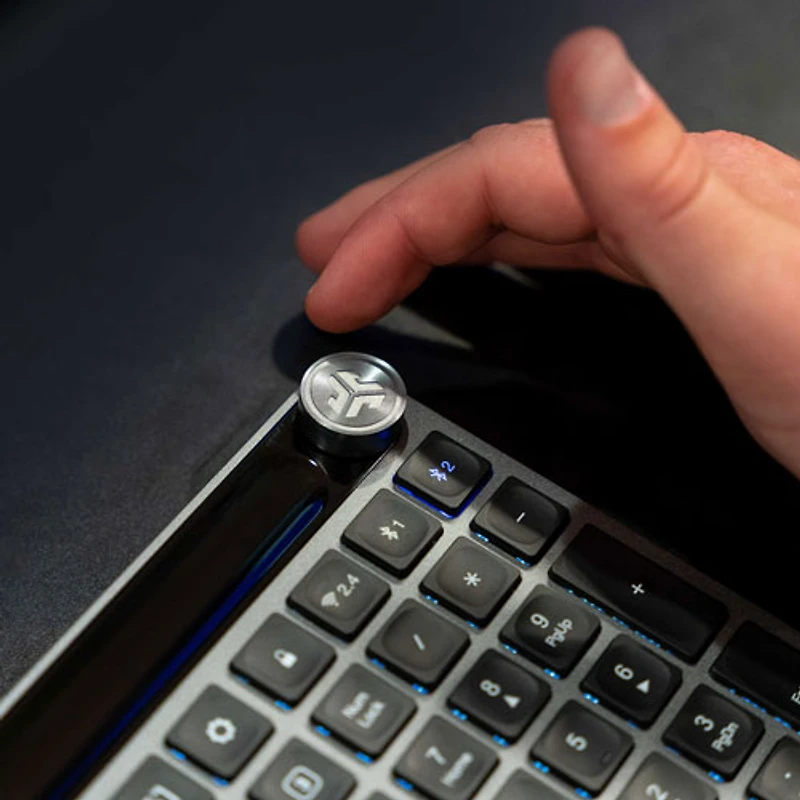 Clavier sans fil rétroéclairé Bluetooth Epic de JLab