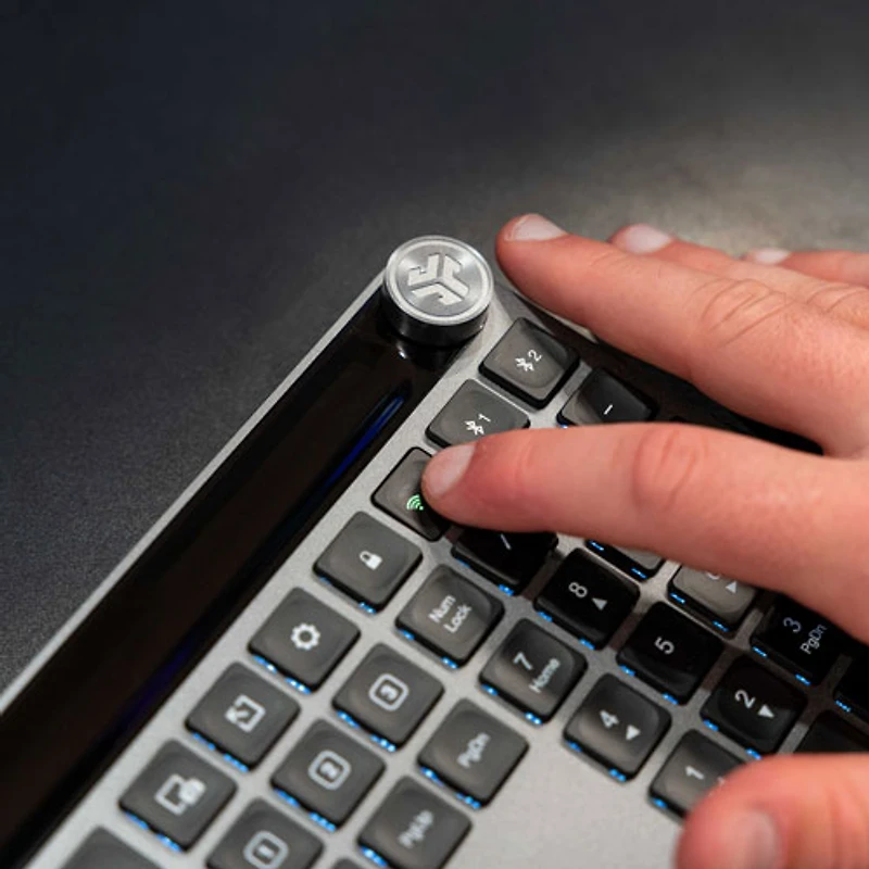 Clavier sans fil rétroéclairé Bluetooth Epic de JLab