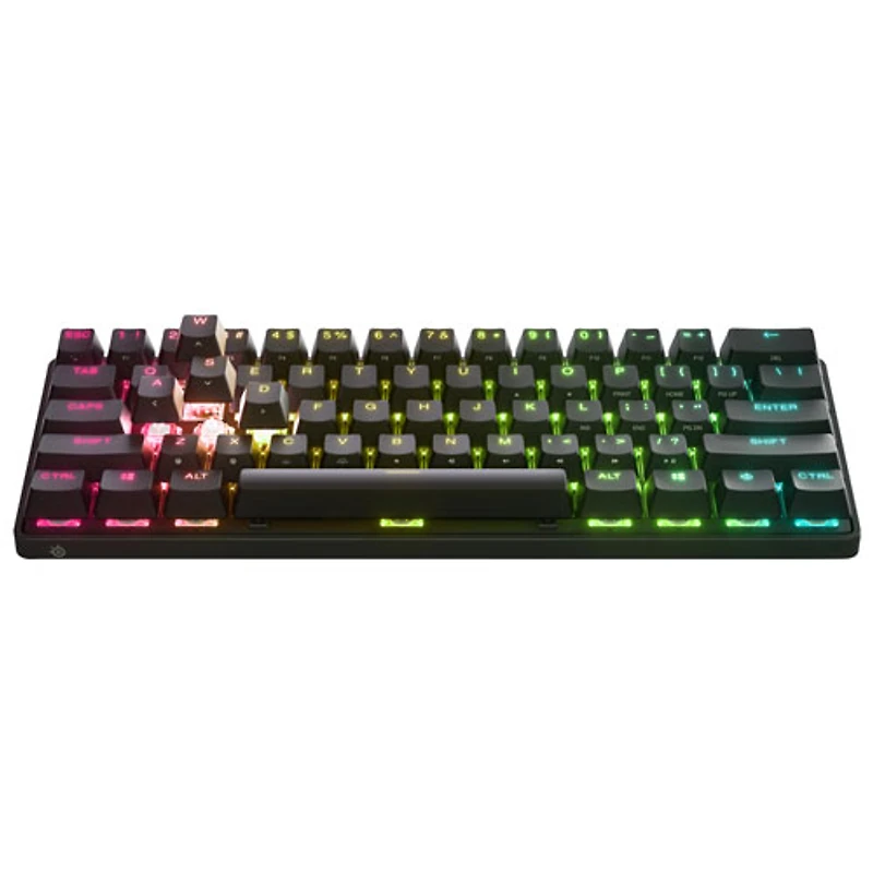 Clavier de jeu mécanique rétroéclairé sans fil ergonomique Apex Pro Mini de SteelSeries