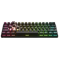 Clavier de jeu mécanique rétroéclairé sans fil ergonomique Apex Pro Mini de SteelSeries