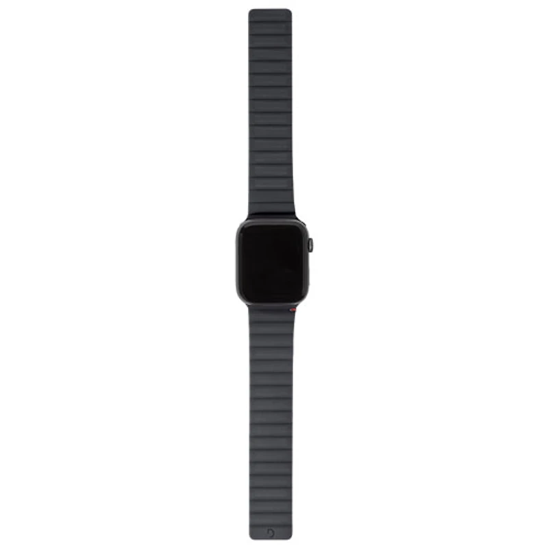Bracelet en silicone de Decoded pour Apple Watch de 38 mm/40 mm/41 mm - Anthracite