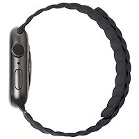 Bracelet en silicone de Decoded pour Apple Watch de 38 mm/40 mm/41 mm - Anthracite