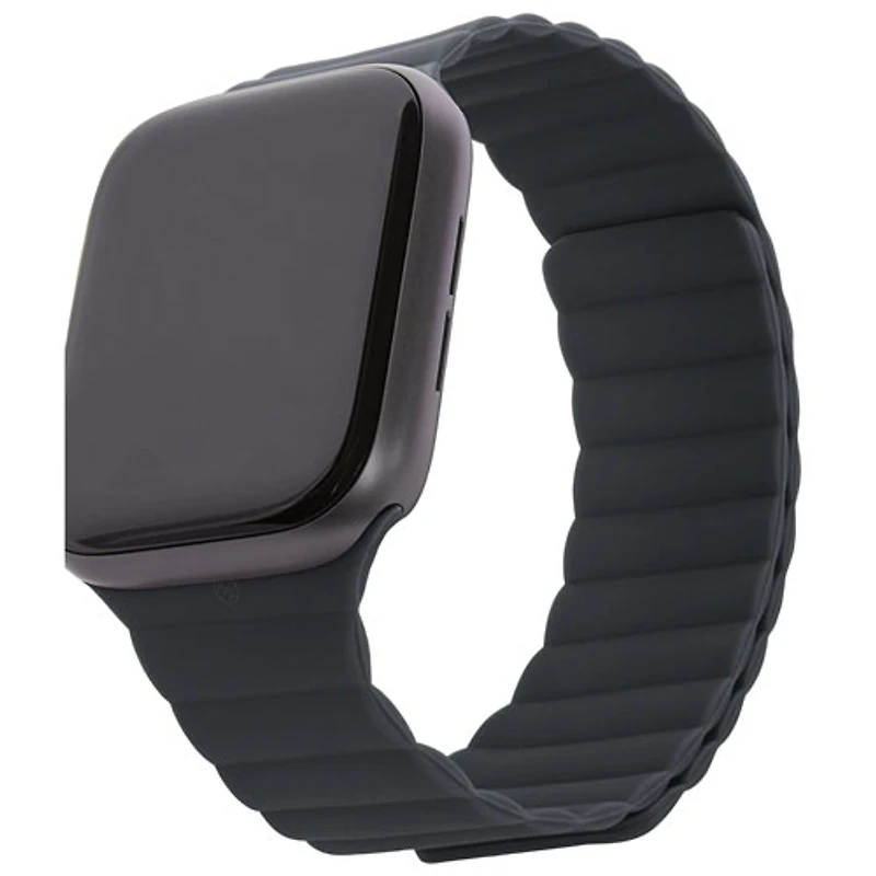 Bracelet en silicone de Decoded pour Apple Watch de 38 mm/40 mm/41 mm - Anthracite