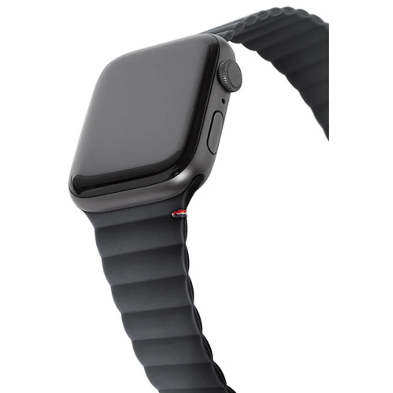 Bracelet en silicone de Decoded pour Apple Watch de 38 mm/40 mm/41 mm - Anthracite