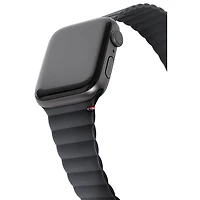 Bracelet en silicone de Decoded pour Apple Watch de 38 mm/40 mm/41 mm - Anthracite