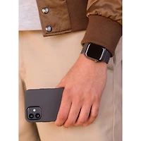 Bracelet en silicone de Decoded pour Apple Watch de 38 mm/40 mm/41 mm - Anthracite