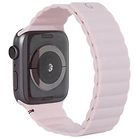 Bracelet en silicone de Decoded pour Apple Watch de 38 mm/40 mm/41 mm - Rose poudre