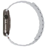 Bracelet en silicone de Decoded pour Apple Watch de 42 mm/44 mm/45 mm - Argile (Gris)