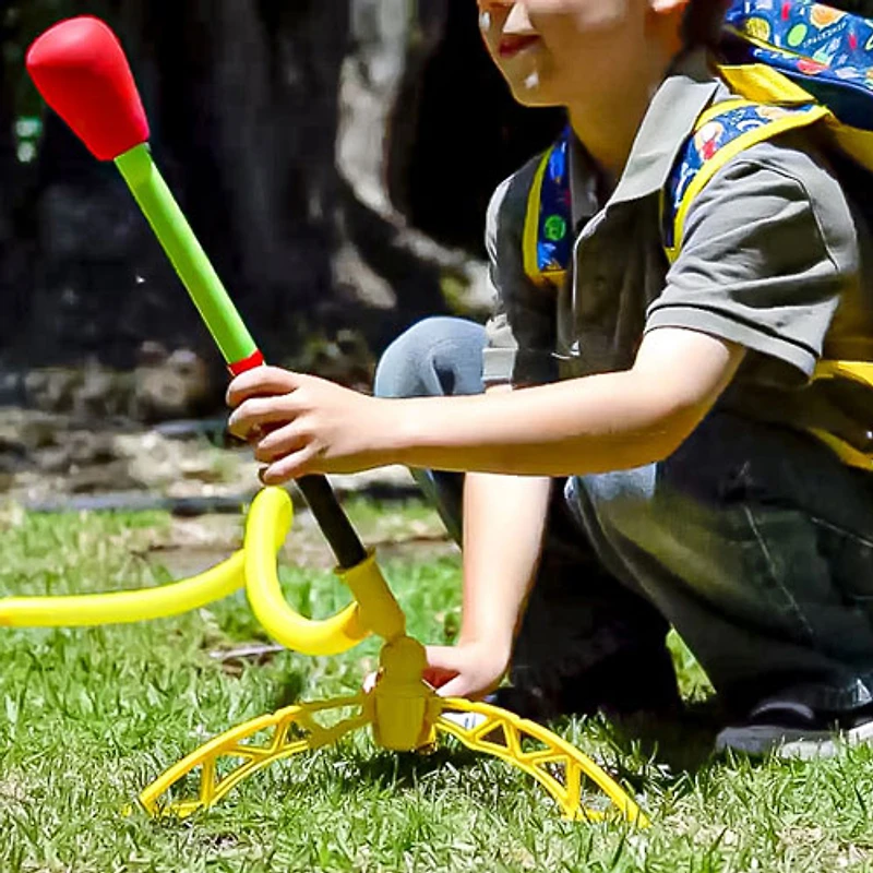 Stomp Rocket Dueling Stomp Racers - English