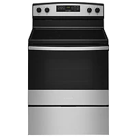Amana 30" 4.8 Cu. Ft. Self-Clean Freestanding Electric Range (YAER6603SMS) - Stainless Steel