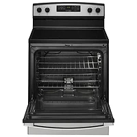 Amana 30" 4.8 Cu. Ft. Self-Clean Freestanding Electric Range (YAER6603SMS) - Stainless Steel