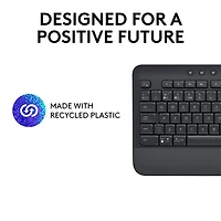 Clavier Bluetooth pleine grandeur SIGNATURE K650 de Logitech - Graphite
