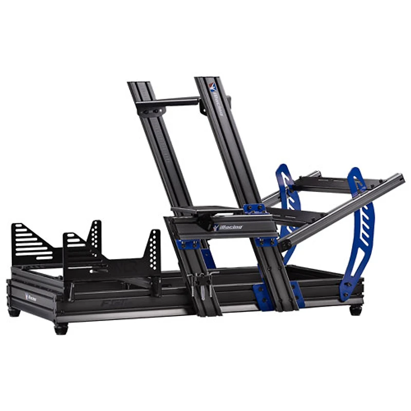 Next Level Racing F-GT Elite Formula and GT Aluminum Profile Simulator Cockpit iRacing Edition