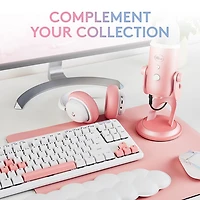 Logitech Aurora Collection Blue Yeti USB Condenser Gaming Microphone with Streamlabs Themes - Pink Dawn