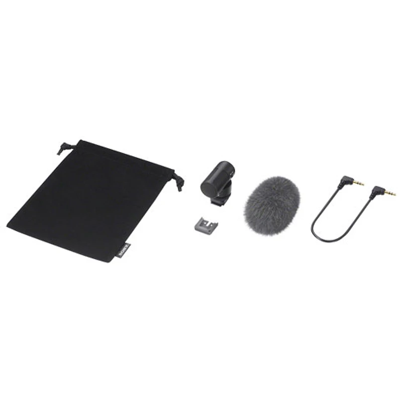 Microcanon pour vlogueurs ECM-G1 de Sony pour appareil photo