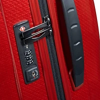 Valise rigide de 27 po C-Lite de Samsonite - Rouge chili