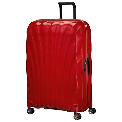 Valise rigide de 29 po C-Lite de Samsonite - Rouge chili