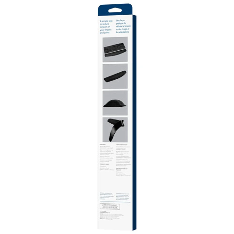 Repose-poignet en mousse de silicone d'Insignia (NS-PR3SB23-C) - 46,5 cm (18,3 po) - Noir