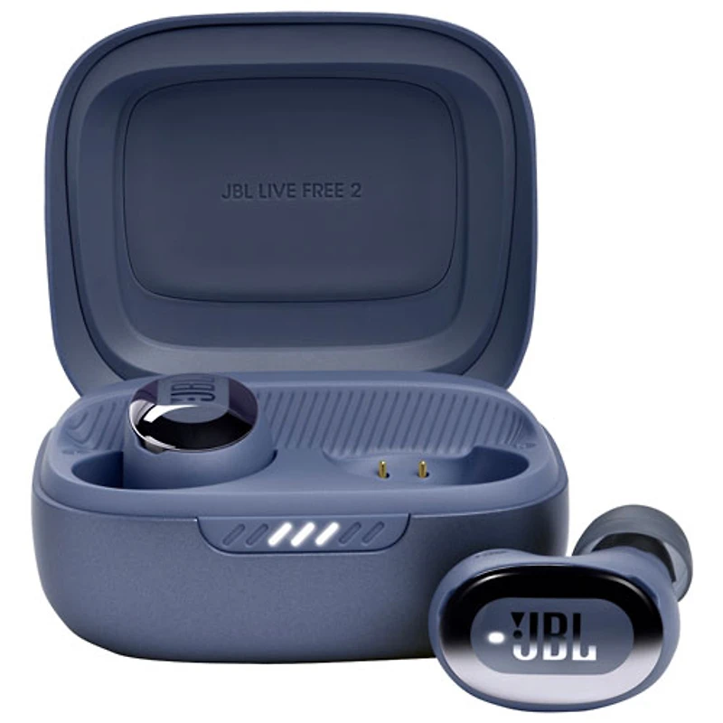 JBL Live Free 2 In-Ear Noise Cancelling True Wireless Earbuds - Blue