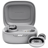 JBL Live Free 2 In-Ear Noise Cancelling True Wireless Earbuds - Silver