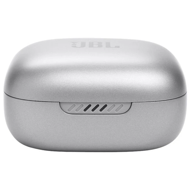 Écouteurs boutons 100 % sans fil à suppression du bruit Live Free 2 de JBL - Argenté