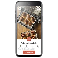 Friteuse à air chaud Pro de Breville Joule avec application connectée - 0,9 pi³/25,5 L - Acier inoxydable brossé