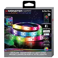 Bande lumineuse DEL activée par le son Smart de Monster - 2 m (6,56 pi)