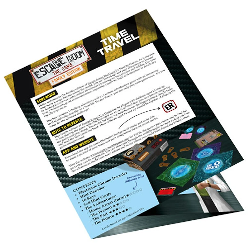 Jeu de société Escape Room The Game Family Edition - Anglais - Time Travel