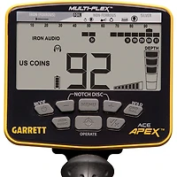 Détecteur de métaux ACE Apex de Garrett avec écouteurs