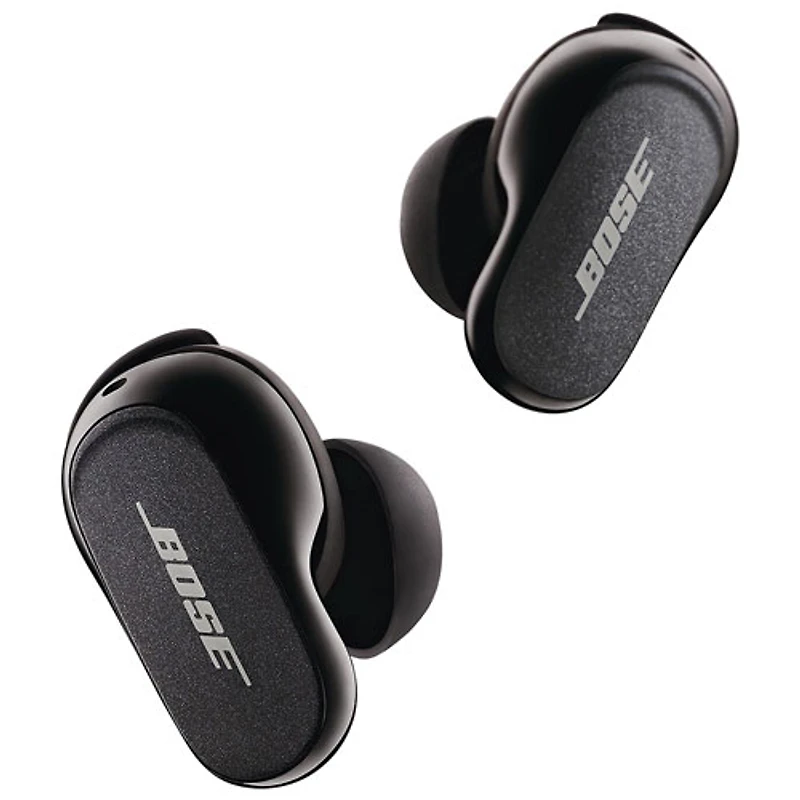 Écouteurs boutons 100 % sans fil à suppression du bruit QuietComfort Earbuds II de Bose - Triple noir