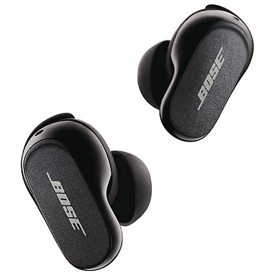 Écouteurs boutons 100 % sans fil à suppression du bruit QuietComfort Earbuds II de Bose - Triple noir