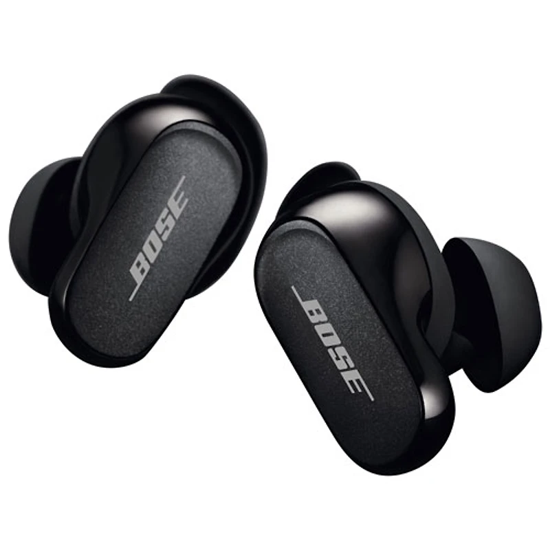 Écouteurs boutons 100 % sans fil à suppression du bruit QuietComfort Earbuds II de Bose - Triple noir