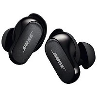 Écouteurs boutons 100 % sans fil à suppression du bruit QuietComfort Earbuds II de Bose - Triple noir
