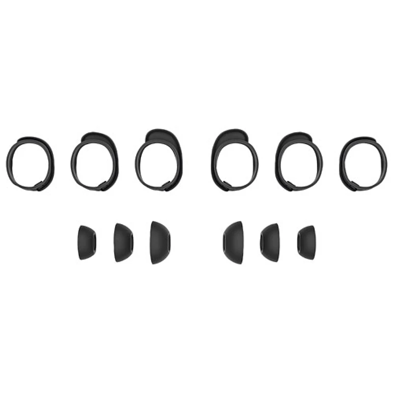 Écouteurs boutons 100 % sans fil à suppression du bruit QuietComfort Earbuds II de Bose - Triple noir
