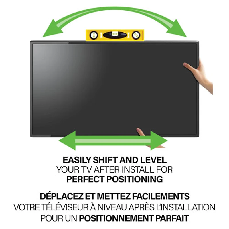 Sanus Super Slim 40" - 90" Full Motion TV Wall Mount - Only at Best Buy