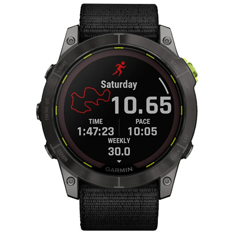 Garmin Enduro 2 51mm Solar Bluetooth Multisport Smartwatch - Black
