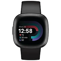 Fitbit Versa 4 Smartwatch with Fitbit Premium & Heart Rate Monitor - Black