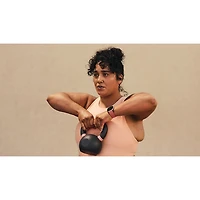 Montre intelligente Versa 4 de Fitbit avec Fitbit Premium et moniteur de fréquence cardiaque - Sable rose