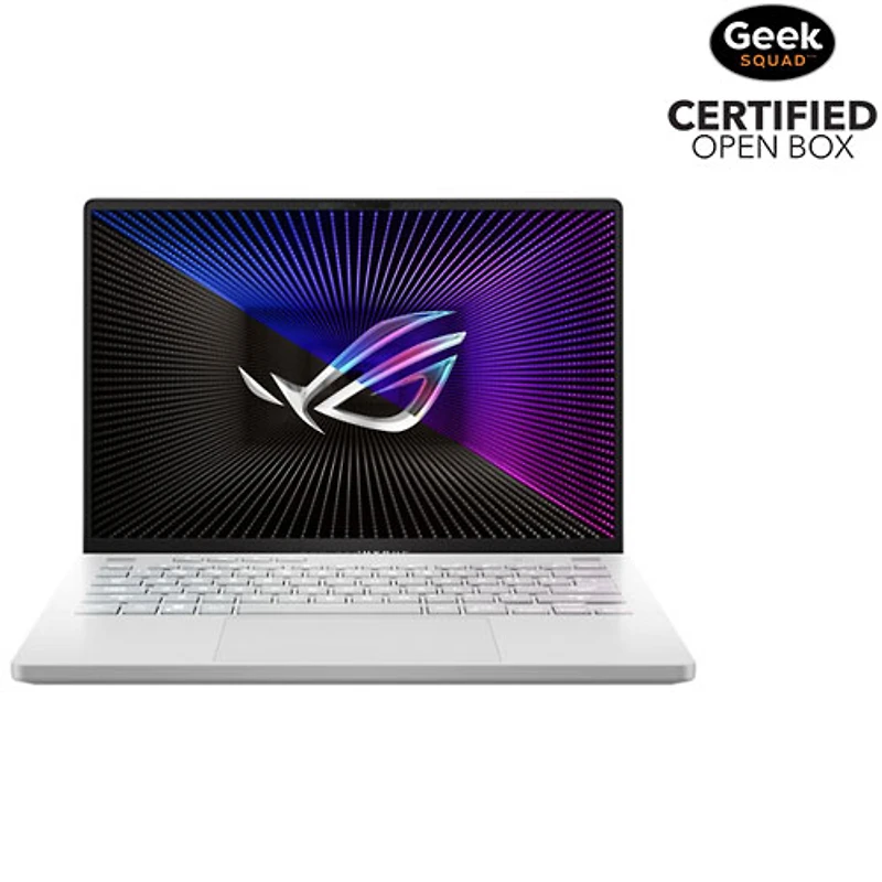 Boîte ouverte - Portable de jeu 14 po ROG Zephyrus d'ASUS (Ryzen 9 6900HS d'AMD/SSD 1 To/RAM 16 Go/Radeon RX 6800S) - Anglais