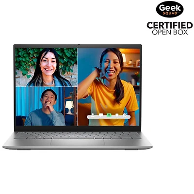 Open Box - Dell Inspiron 14" Laptop -Platinum Silver (Intel Core i5-1235U/512GB SSD/16GB RAM/Win 11)