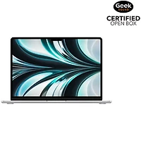 Open Box - Apple MacBook Air 13.6" w/ Touch ID (2022) -Silver (Apple M2 Chip/512GB SSD/8GB RAM) -Eng