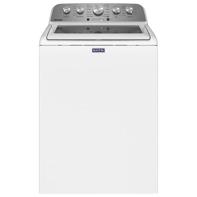 Laveuse à chargement par le haut haute efficacité de 5,5 pi³ de Maytag (MVW5430MW) - Blanc