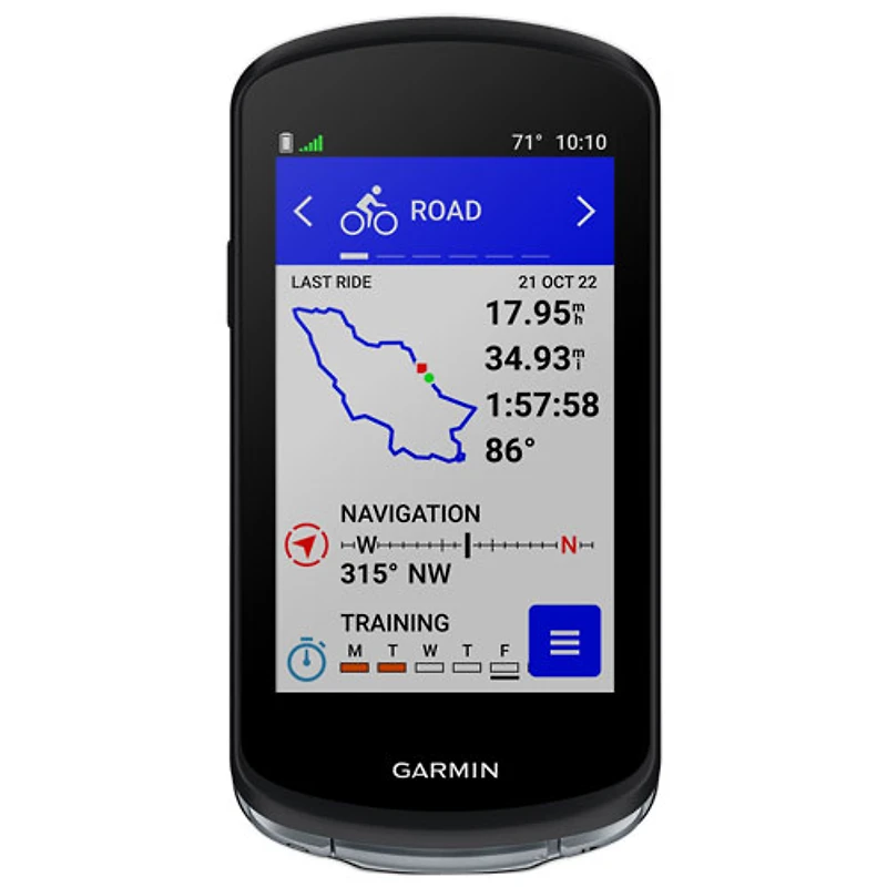 Compteur GPS de vélo Edge 1040 de Garmin