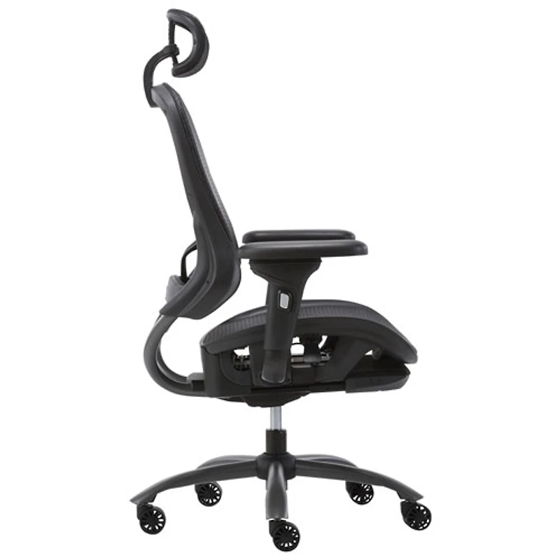 TygerClaw High-Back Mesh Executive Chair - Black
