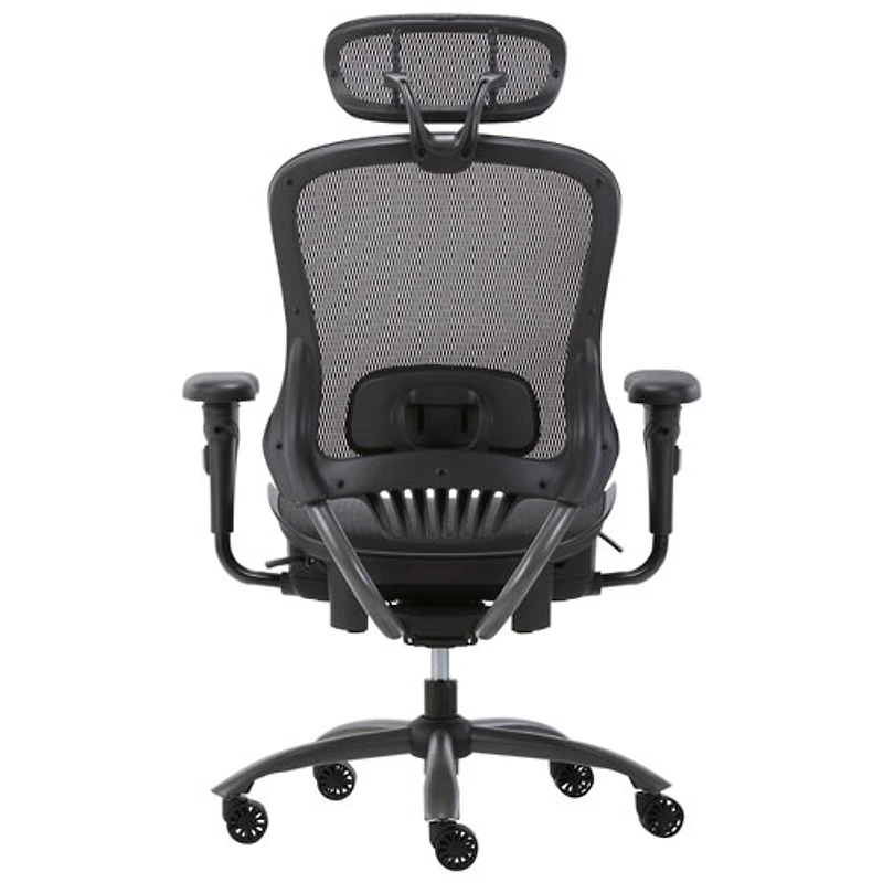 TygerClaw High-Back Mesh Executive Chair - Black